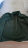 京東京造外套男羊羔毛秋冬季夾克情侶寬松加厚服裝衣服 深軍綠 L 曬單實(shí)拍圖