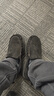 斯凱奇（Skechers）男鞋  2024冬季新款加絨棉鞋一腳蹬穿脫舒適休閑鞋保暖健步鞋 全黑色-BBK 41 曬單實(shí)拍圖