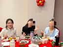 她池新中式旗袍裙2025冬季新款女裝立領(lǐng)盤扣加絨中長連衣裙 曬單實拍圖