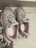 德?tīng)柣菁咏q棉鞋童鞋女童運動(dòng)鞋男兒童休閑鞋皮面防水運動(dòng)鞋中大童跑步鞋 粉色 37 內長(cháng)23.8cm 曬單實(shí)拍圖