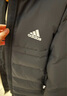 adidas 500蓬長(cháng)款保暖鴨絨羽絨服男大童兒童阿迪達斯官方輕運動(dòng) 黑色   152 曬單實(shí)拍圖