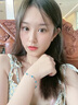 之巖（ZhiYan）水晶之戀銀手鏈女士手環(huán)時尚飾品生日禮物送女朋友老婆情人節(jié)禮物 夢幻水晶之戀手鏈-璀璨藍(lán)鋯 【精美禮盒】 曬單實拍圖