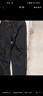 策息休閑褲褲子男夏季冰絲薄款運動(dòng)大碼寬松長(cháng)褲束腳小腳闊腿工作男褲 黑色+卡其 M -建議80-100斤左右 曬單實(shí)拍圖