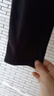 雅鹿保暖內衣男士羊絨蠶絲加絨加厚秋衣秋褲套裝冬季圓領(lǐng)中老年打底衫 【黑色圓領(lǐng)330g】-山羊絨蠶絲 2XL 建議120-150斤 曬單實(shí)拍圖
