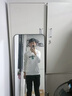 秋冬季男士衛(wèi)衣寬松加絨加厚套頭圓領(lǐng)打底衫長袖T恤大碼 黑色 2XL 曬單實拍圖