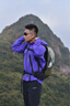 ONE WAY【KOVA小金剛】外套戶外防水防風(fēng)耐磨硬殼沖鋒衣登山徒步風(fēng)衣夾克 自由紫 S 曬單實(shí)拍圖