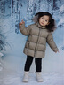 奇諾鼠【官方正品】冬季兒童雪地靴時(shí)髦百搭寶寶加絨短靴防滑軟底棉鞋 米色 24 內(nèi)長(zhǎng)15.8cm適合腳長(zhǎng)15.3cm 曬單實(shí)拍圖