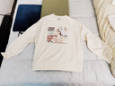 森馬（Semir）史努比系列衛(wèi)衣女卡通落肩寬松衣服個(gè)性秋設(shè)計(jì)感圖案101524116009 曬單實(shí)拍圖
