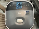 美的（Midea）泡腳桶足浴盆電動泡腳盆加熱全自動按摩洗腳盆智能恒溫過膝療家用 生日禮物送女生女士老婆爸爸 【殺菌款】48cm高深桶+電動按摩+雅致灰 生日禮物送女生女士爸爸媽媽老人老公老婆高檔養(yǎng)生 曬單實拍圖