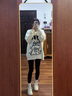 佰姿緣厚黑美學黑色打底褲女春秋加絨加厚黑絲光腿神器壓力瘦腿襪連褲襪 黑色連腳【性感顯瘦】 1條 春秋不透加厚款【15~25°C穿】 曬單實拍圖