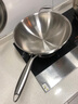 幸甚日本品牌316不銹鋼炒鍋不粘鍋家用無涂層圓底炒鍋電磁爐通用炒鍋 【2-3人適用】30CM平底炒鍋 30cm 曬單實(shí)拍圖