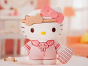 凱蒂貓正版hellokitty換裝日記公仔手辦盲盒桌面擺件玩偶女朋友生日禮物 凱蒂貓—晚安小熊 曬單實(shí)拍圖