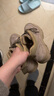 駱駝（CAMEL）男士馬丁靴戶(hù)外運動(dòng)休閑復古加絨工裝鞋 GE12235362R 卡其加絨 40 曬單實(shí)拍圖
