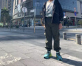 左西男童沖鋒外套兒童外套春秋2025新款男孩痞帥風(fēng)春裝潮 黑色 160 曬單實(shí)拍圖