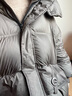 愛(ài)居兔連帽羽絨服女冬季新款設計感泡芙款羽絨外套EWRAJ4P053A 深咖54 155/80A/S 曬單實(shí)拍圖