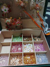 柏德士兒童玩具手鏈串珠手工diy女孩玩具3-6-10歲古風(fēng)琉璃禮盒國風(fēng)禮物 敦煌橙【旗艦版】 【雙層古風(fēng)鹿絨首飾盒】送禮袋 曬單實(shí)拍圖