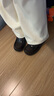 HARUTAHaruta4900日系學生中粗跟圓頭英倫風單鞋小皮鞋JK制服鞋樂福鞋女 棕色 35 曬單實拍圖