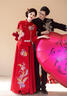 枝己秀禾服新中式2025新款結婚訂婚宴會(huì )新娘敬酒服古裝嫁衣婚禮服 S2432 S 曬單實(shí)拍圖