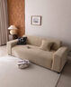 藝被（yibei）沙發(fā)罩全包套防貓抓防滑防塵坐墊保護套彈力四季通用無(wú)需測量 芊嵐-卡其 三人位【適用190-230cm沙發(fā)】 曬單實(shí)拍圖