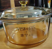 康寧（VISIONS）美國康寧玻璃鍋明火耐高溫琥珀透明蒸鍋高硼硅升砂煮燉煲湯鍋 康寧晶焰3L | 口徑 20.5cm 曬單實(shí)拍圖