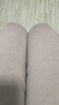 美得嘩保暖內衣女士加絨加厚褲秋冬打底防寒高檔德絨保暖套裝一體羊羔絨 326克左右一體米灰色羊羔絨 褲子 L80-100斤145-160CM 曬單實(shí)拍圖