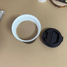 卡絲拉狄（Cathyladi）保溫杯咖啡杯男女士陶瓷內(nèi)膽便攜高顏值隨行生日禮物七夕禮物實用 波盤黑【陶瓷】 500ml 曬單實拍圖