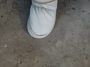 凡小如防水可外穿雪地靴eva棉鞋女2025爆款休閑鞋加絨加厚保暖老人鞋 米白色38-39（正碼放心拍） 曬單實(shí)拍圖