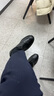 愛步（ECCO）皮鞋男 防水透氣增高商務(wù)正裝牛津鞋 都市奧斯陸550284 黑色41 曬單實(shí)拍圖