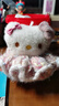 益而思hallokitty玩偶掛件周邊可愛少女hellokitty粉裙子包包掛飾禮物 呢子彩色款 hello Kitty掛件 曬單實拍圖