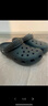 crocs卡駱馳洞洞鞋男鞋經(jīng)典戶(hù)外涉水溯溪鞋輕便透氣沙灘涼拖鞋女10001 10001-001/黑色/無(wú)智必星 37 -38 曬單實(shí)拍圖