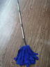 奕清良品普通圓頭拖把超細纖維拖布老式吸水墩布頭家用保潔手擰毛巾布拖把 【1桿1頭藍色】超纖布拖把 曬單實(shí)拍圖