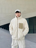 JEEP SPIRIT羽絨棉服男士2025秋冬季雙面穿加絨加厚保暖立領(lǐng)寬松休閑棉衣外套 淺軍綠【雙面可穿】 M 【105-130斤】 曬單實拍圖