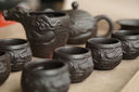 琨德造物高檔輕奢紫砂茶具套裝家用辦公室會客喝茶功夫泡茶壺蓋碗茶杯 龍行大運全家福20入【禮盒】 曬單實拍圖