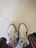 Onitsuka Tiger鬼塚虎TOKUTEN夏季男女復古德訓鞋休閑鞋 米色/深藍色 39.5 曬單實(shí)拍圖