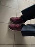 足力健老人鞋冬季中老人加厚加絨休閑棉鞋石墨烯保暖鞋2493227J 酒紅-女 41  曬單實(shí)拍圖