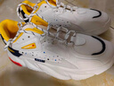 愛(ài)尊仕男鞋2025秋季新款透氣網(wǎng)面增高防滑運動(dòng)鞋男士百搭休閑跑步鞋子男 白黃色 42 曬單實(shí)拍圖