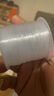 界末水晶佛珠彈力線(xiàn)串珠繩文玩線(xiàn)繩手鏈繩彈力繩項鏈線(xiàn)手串繩玉線(xiàn) 透明彈力線(xiàn)0.5毫米100米 配：引線(xiàn) 曬單實(shí)拍圖
