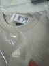 阿迪達斯阿迪達斯 ADIDAS 女子 LOGO CREW 運動(dòng)衛衣/套頭衫 JJ3568 白 L 曬單實(shí)拍圖