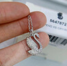 施華洛世奇（SWAROVSKI）天鵝時(shí)尚鎖骨鏈女士吊墜項(xiàng)鏈女友生日新年情人節(jié)禮物-不含手提袋 【新款】白色中號(hào)-5647872 曬單實(shí)拍圖