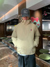 TOMMY JEANS【休閑連帽】25春夏男澤西風(fēng)防風(fēng)防水外套/女裝輕薄運(yùn)動(dòng)夾克 【男款-防風(fēng)防水夾克】卡其色ACT S （推薦：130-140斤） 曬單實(shí)拍圖