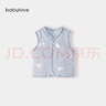 babylove嬰兒馬甲夾棉秋冬外穿保暖小馬褂男女寶寶純棉外出背心 曬單實(shí)拍圖