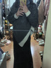 蝶嬌諾（DIEJIAONUO）連衣裙子女裝春季新款慵懶風(fēng)穿搭女套裝韓版氣質(zhì)顯瘦設計感溫柔 灰色上衣+裙子 XL 曬單實(shí)拍圖