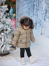 奇諾鼠【官方正品】冬季兒童雪地靴時(shí)髦百搭寶寶加絨短靴防滑軟底棉鞋 米色 24 內(nèi)長(zhǎng)15.8cm適合腳長(zhǎng)15.3cm 曬單實(shí)拍圖
