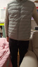 啄木鳥(niǎo)輕薄羽絨馬甲男士秋冬季短款保暖防寒白鴨絨純色休閑背心坎肩外套 18816灰色（羽絨馬甲） 2XL （推薦體重145-170斤） 曬單實(shí)拍圖