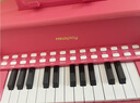 MeloPlay兒童電子琴木質(zhì)鋼琴玩具1-3歲6寶寶男女孩生日禮物早教音樂(lè )樂(lè )器 櫻花粉【插電/電池款+樂(lè )譜琴貼】 曬單實(shí)拍圖