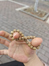蔓笙星月菩提子手串原生態(tài)雞油黃正月男女款潮流文玩佛珠手鏈?zhǔn)职鸭?星月菩提 曬單實(shí)拍圖