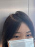瑞貝卡（Rebecca）假發(fā)女全真人發(fā)假發(fā)片頭頂?shù)稳挚桵ONO網自由分縫遮白發(fā)補發(fā)片 中分劉海 自然黑 35cm 全手織工藝 曬單實拍圖
