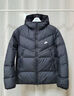 耐克（NIKE）官方STORM-FIT男子防風(fēng)拒水輕盈保暖羽絨連帽夾克DV1132 010黑/黑/帆白 XL 曬單實(shí)拍圖