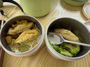 恩爾美（nRMEi）保溫飯盒24小時超長保溫提桶鍋大容量學生專用上班族帶飯多層飯盒 原野綠【316+保溫袋+餐具】2層2L 曬單實拍圖