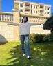卓詩尼老爹鞋女2025年秋季新款韓版ins潮小個(gè)子增高女鞋網(wǎng)面透氣運(yùn)動(dòng)鞋 白/灰 37 曬單實(shí)拍圖